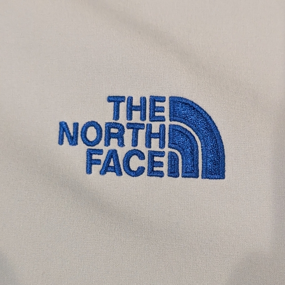 The North Face Gray Hooded Jacket with Blue Accents Extra-large XL - Picture 4 of 16